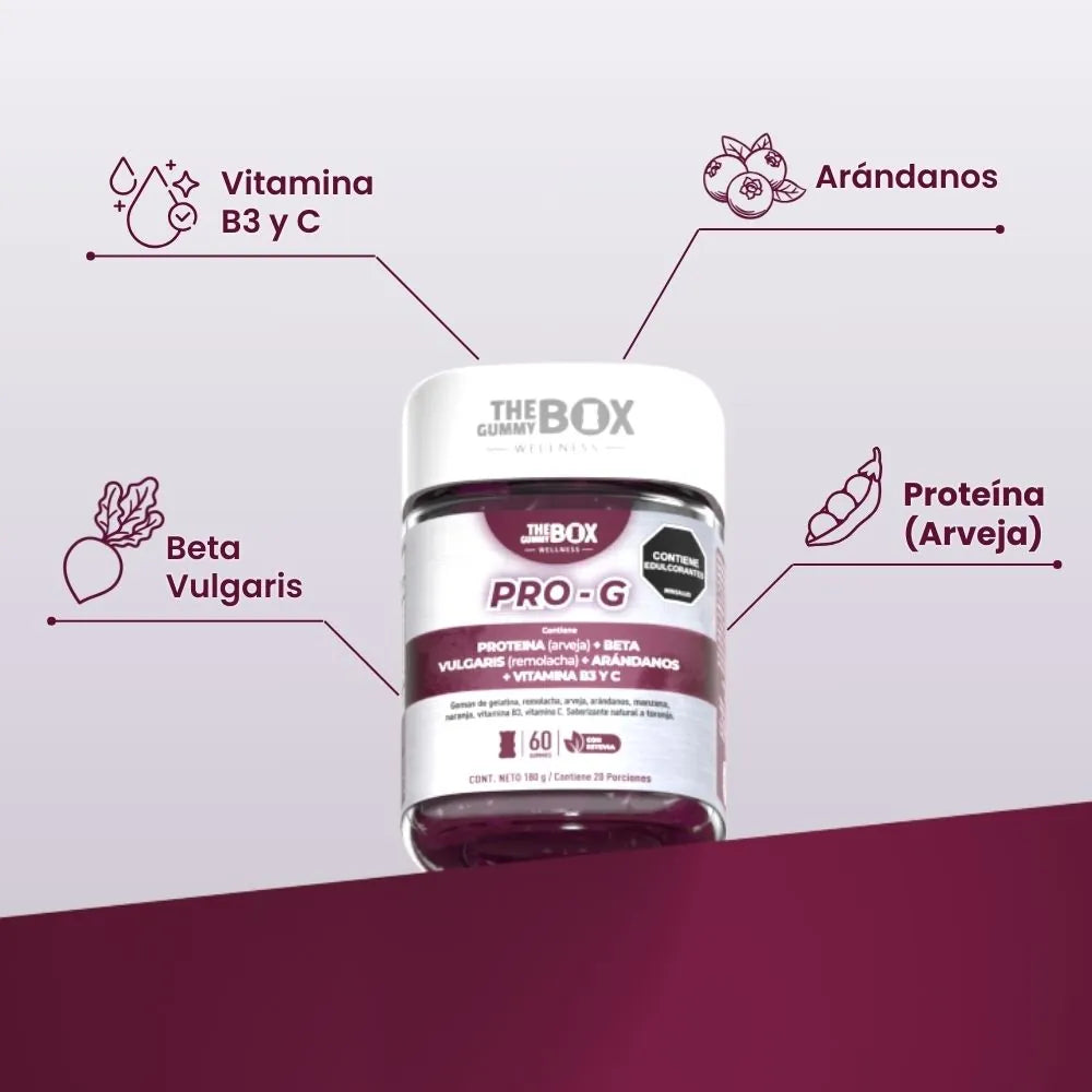 Pro-G en gomitas 🫐