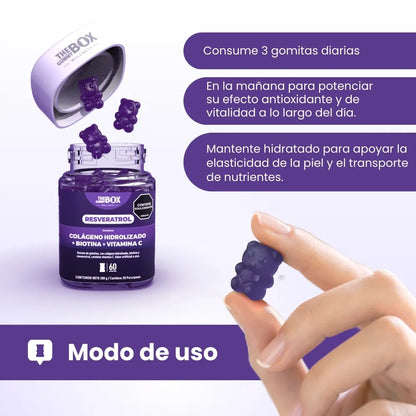 Resveratrol en gomitas 🍇