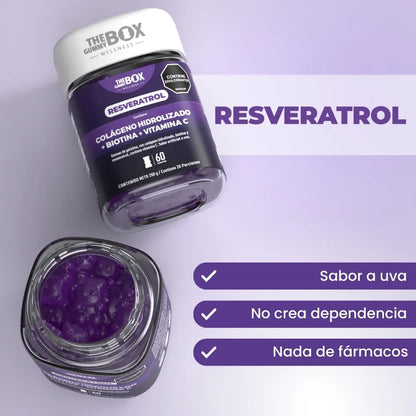 Resveratrol en gomitas 🍇