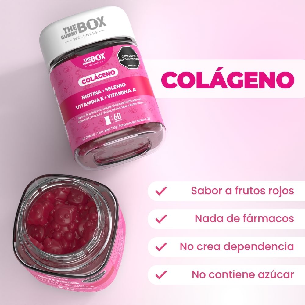 Colageno y biotina en gomitas 💅🏻
