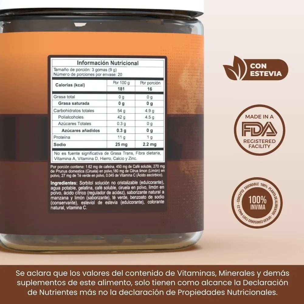 Coffee Booster en gomitas ☕️