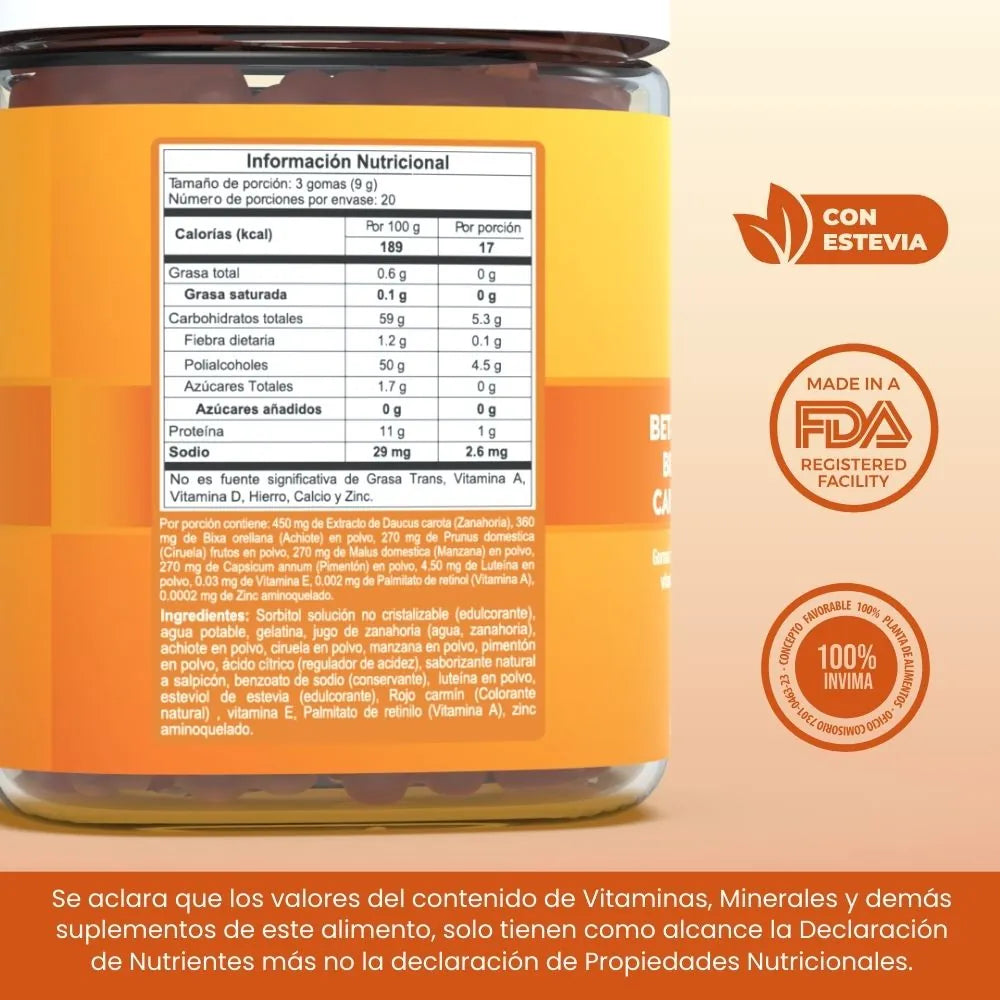 Solar Low en gomitas 🥕