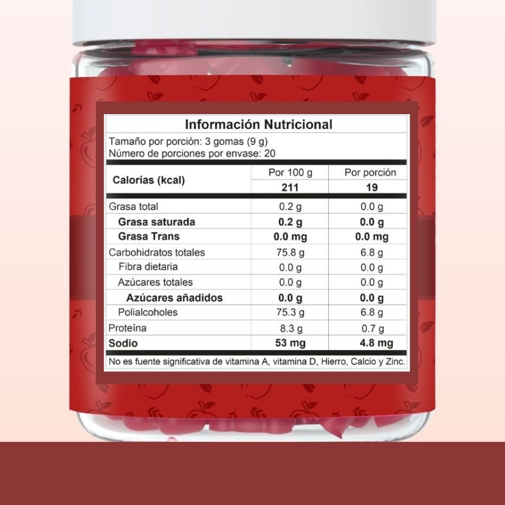 Vinagre de Manzana en Gomitas 🍎