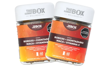 Borojó, chontaduro y maca en gomitas ⚡️