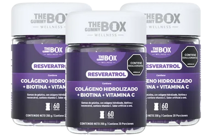 Resveratrol en gomitas 🍇