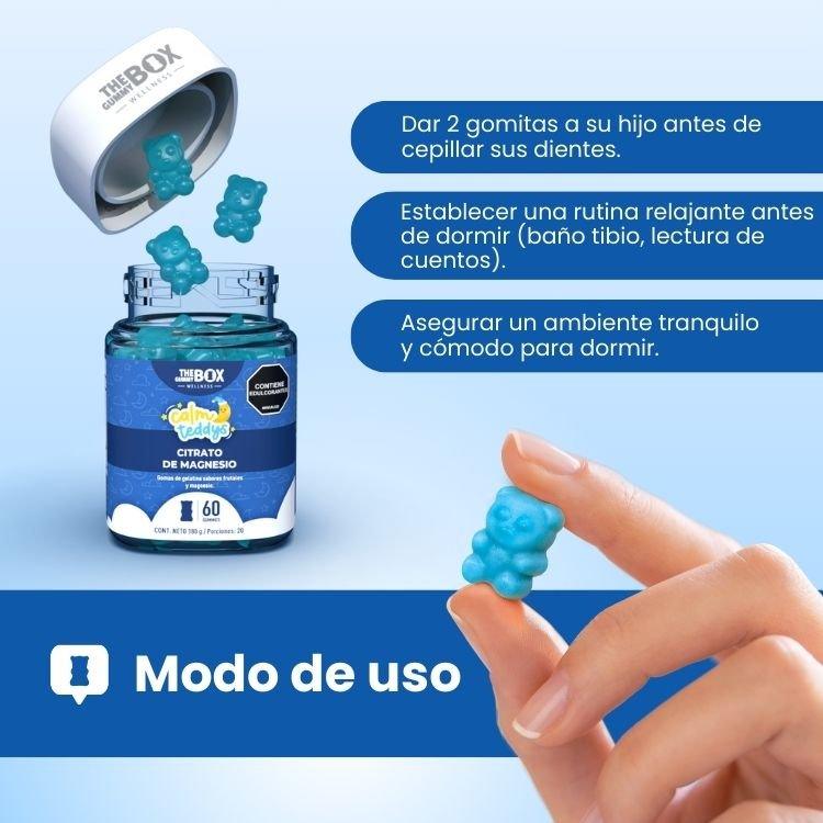 Citrato de magnesio para niños, en gomitas 😴