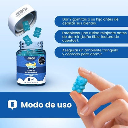 Citrato de magnesio para niños, en gomitas 😴 - SUB