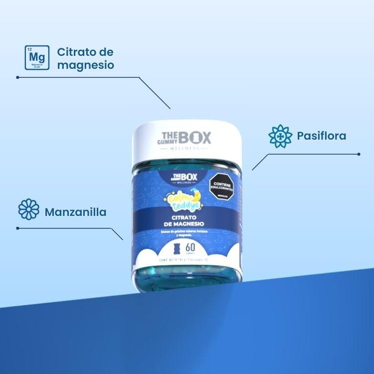 Citrato de magnesio para niños, en gomitas 😴