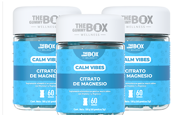 Magnesio, manzanilla y pasiflora en gomitas 😴