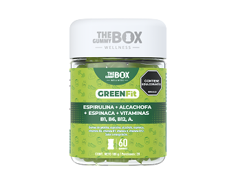 Espirulina, alcachofa, espinaca y vitaminas en gomitas 💚