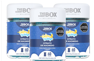 Citrato de magnesio para niños, en gomitas 😴