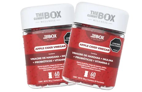 Vinagre de Manzana en Gomitas — 2 frascos (imagen temporal restaurada)