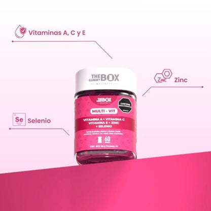 Vitamina A,C,E, zinc y selenio en gomitas💪🏻