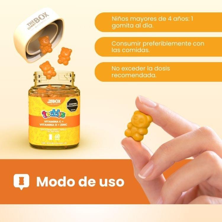 Vitamina C + zinc para niños, en gomitas 💪🏻
