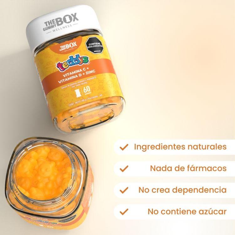 Vitamina C + zinc para niños, en gomitas 💪🏻